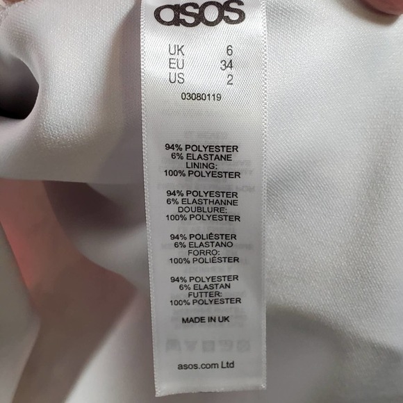 ASOS Maternity Floral Sleeveless Sundress A-Line Skater Dress Purple Size 2 - Picture 7 of 10